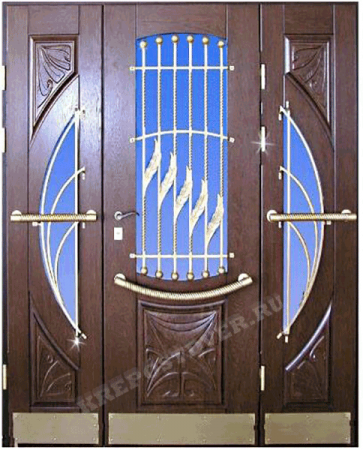 Входная Элитная дверь-151 — 1 фото
