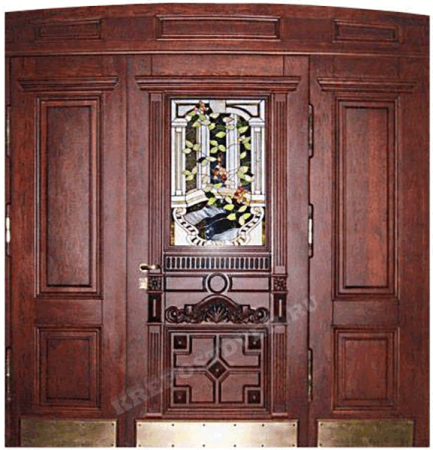 Входная Элитная дверь-163 — 1 фото